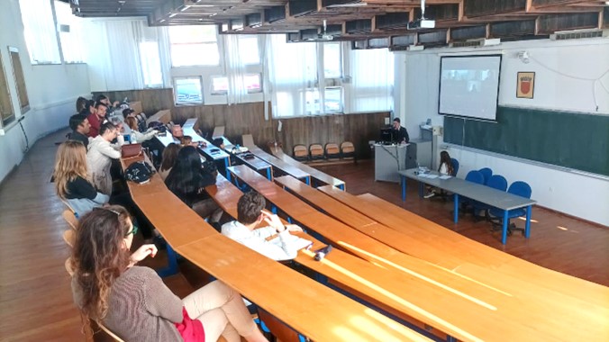 Workshop presentation at the University of Dubrovnik